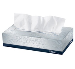 KLEENEX® 100 Sheet Box Facial Tissue - 36 Boxes per case (21400)