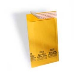 10 1/2" x 16" (No. 5) Kraft Self-Seal Bubble Mailers | Case Pack-100 each.