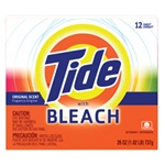 Laundry Detergent - Procter & Gamble Tide® Laundry Detergent Powder with Bleach - 15 Boxes per case