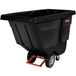 Rubbermaid 1314 Tilt Truck, Utility Duty (Rotational Molded) & Tilt Truck Lid (1317)