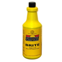 Glass Cleaner - Simoniz Brite 32oz Glass Cleaner  - 12 bottles per case